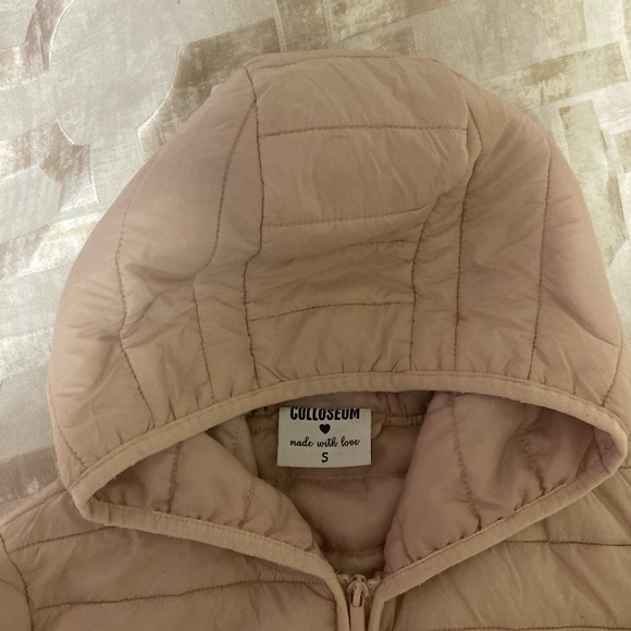 Baby Pink Quilted Jacket - Picture 3 of 5